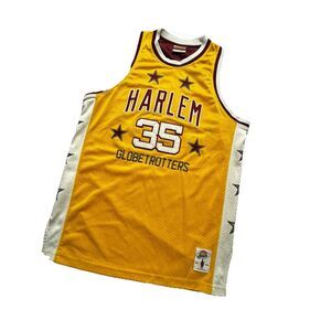 Plat. Fubu Harlem Globetrotters 75th Anniversary #35 Geese Jersey XL